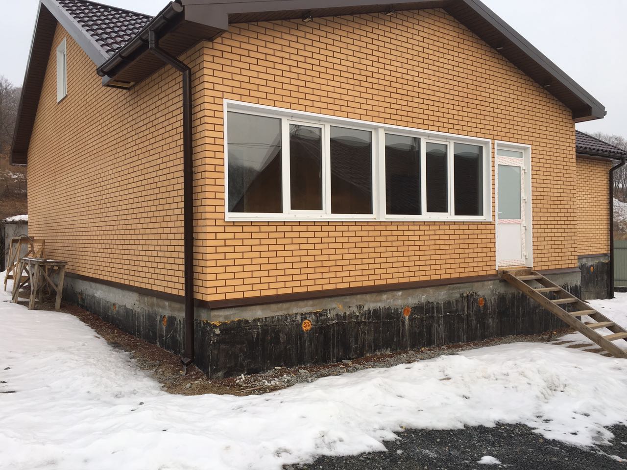 Клинкерная плитка, фасадная, песочный, 240x71x10, Экоклинкер